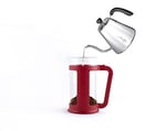 Bialetti 6584 French Press 0,35l Borosolicaat Kırmızı