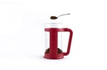 Bialetti 6584 French Press 0,35l Borosolicaat Kırmızı