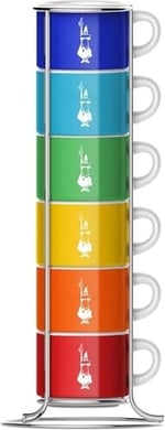 Bialetti - 6'lı İstiflenebilir Fincan Seti