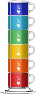 Bialetti - 6'lı İstiflenebilir Fincan Seti
