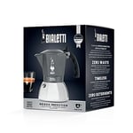 Bialetti - Brikka İndüksiyon: 4 Cups Ocak Üstü Bol Köpüklü Espresso Pişirici - 170ml - Alt Hazne: Dış Paslanmaz Çelik İç Alüminyum - Patentli Güvenlik Valfi - İndüksiyon Ocak Türleri İçin Uygundur | b