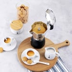 Bialetti Brikka Moka Pot 4 Cup Siyah