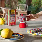 Bialetti Dolce & Gabbana Mochinduction 2 Kupa İndüksiyon ve Doğrudan Ateş (Kahve Makinesi, Espresso Makinetta)