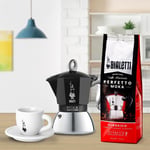 Bialetti İndüksiyon Mokapot Siyah 2 Cup
