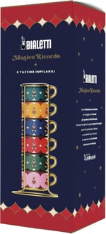Bialetti İstiflenebilir 6'LI Kahve Fincanı 