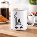 Bialetti - Kupa - Mug - 250mL - Bialetti İkonik Bıyıklı Adam Desenli - Porselen