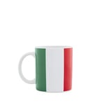 Bialetti - Kupa - Mug Tricolore Istituzionale - 250mL - Porselen - Seçenekler: Üç renkli fincan kurumsal, Üç renkli kupa erkek