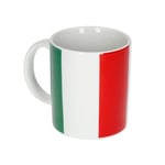 Bialetti - Kupa - Mug Tricolore Istituzionale - 250mL - Porselen - Seçenekler: Üç renkli fincan kurumsal, Üç renkli kupa erkek