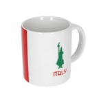 Bialetti - Kupa - Mug Tricolore Istituzionale - 250mL - Porselen - Seçenekler: Üç renkli fincan kurumsal, Üç renkli kupa erkek