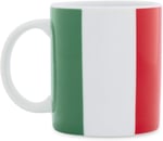 Bialetti - Kupa - Mug Tricolore Istituzionale - 250mL - Porselen - Seçenekler: Üç renkli fincan kurumsal, Üç renkli kupa erkek
