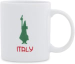 Bialetti - Kupa - Mug Tricolore Istituzionale - 250mL - Porselen - Seçenekler: Üç renkli fincan kurumsal, Üç renkli kupa erkek