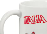 Bialetti - Kupa - Mug Tricolore Omino - 250mL - Porselen - Seçenekler: Üç renkli kupa erkek, Üç renkli fincan kurumsal