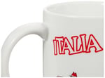 Bialetti - Kupa - Mug Tricolore Omino - 250mL - Porselen - Seçenekler: Üç renkli kupa erkek, Üç renkli fincan kurumsal
