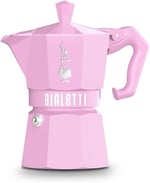 Bialetti - Moka Exclusive: 3 Cups Ocak Üstü Espresso Pişirici - 130ml - Mavi Renk - Alüminyum Gövde - Patentli Güvenlik Valfi - Tüm Ocak Türleri İçin Uygundur (İndüksiyon Hariç)
