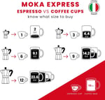 Bialetti Moka Express Squid Game© 6 fincan, haşlanmaya karşı emniyetli sap, indüksiyon için uygun değildir, 270 ml, alüminyum