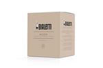 Bialetti - Moon Exclusive: 4 Cups Ocak Üstü Espresso Pişirici - 170ml - Gümüş Renk - Paslanmaz Çelik Gövde - Patentli Güvenlik Valfi - Tüm Ocak Türleri İçin Uygundur (İndüksiyon Dahil)
