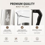 Bialetti - Preziosa French Press: Yaklaşık 1L kapasiteli kahve hazırlayıcı - 18/10 Paslanmaz Çelik Gövde - Bulaşık Makinesinde Yıkanabilen Borosilikat Cam Sürahi - Paslanmaz Çelik Filtre Sistemi