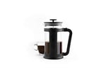 Bialetti - Smart French Press: Yaklaşık 1L kapasiteli kahve hazırlayıcı - Siyah Polipropilen Gövde - Bulaşık Makinesinde Yıkanabilen Borosilikat Cam Sürahi - Paslanmaz Çelik Filtre Sistemi