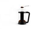 Bialetti - Smart French Press: Yaklaşık 1L kapasiteli kahve hazırlayıcı - Siyah Polipropilen Gövde - Bulaşık Makinesinde Yıkanabilen Borosilikat Cam Sürahi - Paslanmaz Çelik Filtre Sistemi
