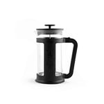 Bialetti - Smart French Press: Yaklaşık 1L kapasiteli kahve hazırlayıcı - Siyah Polipropilen Gövde - Bulaşık Makinesinde Yıkanabilen Borosilikat Cam Sürahi - Paslanmaz Çelik Filtre Sistemi