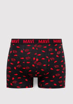 Biber Detaylı Siyah Boxer 0911631-900