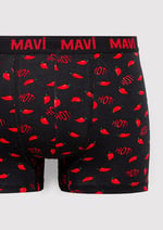 Biber Detaylı Siyah Boxer 0911631-900
