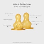 Bibs Baby Bottle İkili Kauçuk Biberon Ucu- Orta Akış