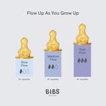 Bibs Baby Bottle İkili Kauçuk Biberon Ucu- Orta Akış