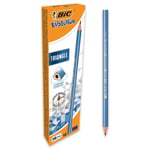 BIC Evolution Üçgen Kurşun Kalem 12'Li Kutu, Kıymık Oluşturmaz, Çiğnemeye Karşı Dayanıklı, Kolay Açılır - Seçenekler: 1 Adet, 12 stück (1er Pack) 3lü paket