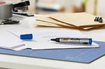 BIC Intensity Marker 2000 Yuvarlak Uçlu Permanent Markör, Mavi, 12'li Kutu, 1.7 mm Sağlam Uç, Hızlı Kuruyan Mürekkep