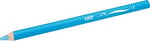 BIC Kids Jumbo-üç kenarlı-yumuşak, boyama kalemi 6,2 mm, 8-Çeşitli renklerde, KARTONETUI her biri 8 adet, Jumbo-dahil kalemtraş