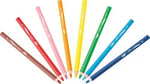BIC Kids Jumbo-üç kenarlı-yumuşak, boyama kalemi 6,2 mm, 8-Çeşitli renklerde, KARTONETUI her biri 8 adet, Jumbo-dahil kalemtraş