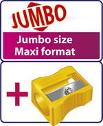 BIC Kids Jumbo-üç kenarlı-yumuşak, boyama kalemi 6,2 mm, 8-Çeşitli renklerde, KARTONETUI her biri 8 adet, Jumbo-dahil kalemtraş