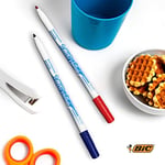 BIC Velleda 1721 Çocuk Beyaz Tahta Kalemi, Karışık Renk, 8'li Poşet