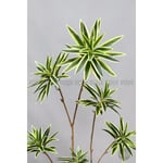 Biçiçek 160 Cm Dragon Bitkisi Yapay Dracaena Küre Saksıda Gri1