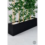 Biçiçek Bambu Separator 170 Cm 10 Dallı Yoğun Yapraklı Siyah
