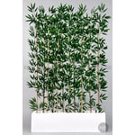 Biçiçek Bambu Separator 170 Cm 10 Dallı Yoğun Yapraklı Beyaz