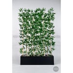 Biçiçek Bambu Separator 170 Cm 10 Dallı Yoğun Yapraklı Siyah