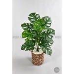 Biçiçek Yapay Monstera Deve Tabanı 65-70 Cm Çok Renkli