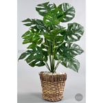 Biçiçek Yapay Monstera Deve Tabanı 65-70 Cm Hasir1