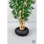 Biçiçek Zen Bambu Ağacı 220-240 Cm Fiber Saksıda Siyahfiber1