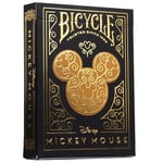 Bicycle Disney Mickey Mouse Siyah ve Altın Sarısı Oyun Kartları