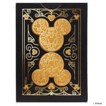 Bicycle Disney Mickey Mouse Siyah ve Altın Sarısı Oyun Kartları