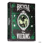 Bicycle Disney Villains Oyun Kartları – Yeşil veya Mor | Poker, kaykay, koleksiyoncular ve Disney hayranları için