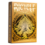 Bicycle Gold Dragon Folyo Premium Oyun Kartları, 1 Güverte - Seçenekler: Altın Ejderha, Bisiklet 1885, Düşen Yıldız, Klasik, Retro...