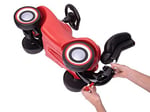 BIG, 800056443, BIG İtme Kolu, 4 Farklı Yükseklik, Bağlantı Pimli, Konforlu Sürüş, Denge Sağlayıcı, Sırt Dayama, Ergonomik Tasarım