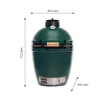 Big Green Egg Medium Kömürlü Kamado Barbekü
