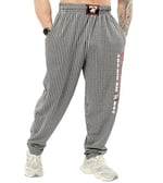 BIG SAM SPORTSWEAR COMPANY Cepli Erkek Eşofman Altı, Erkek Activewear Egzersiz Rahat Tasarım Bol Kas Pantolonları