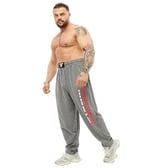BIG SAM SPORTSWEAR COMPANY Cepli Erkek Eşofman Altı, Erkek Activewear Egzersiz Rahat Tasarım Bol Kas Pantolonları