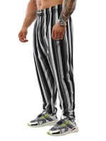 BIG SAM SPORTSWEAR COMPANY Erkek Cepli Bol Eşofman Altı, Oldschool Bol Kesim Spor Salonu Pantolonu